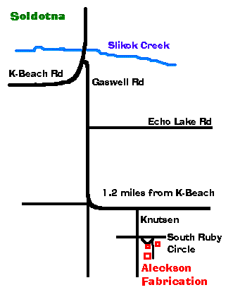 Map to our shop