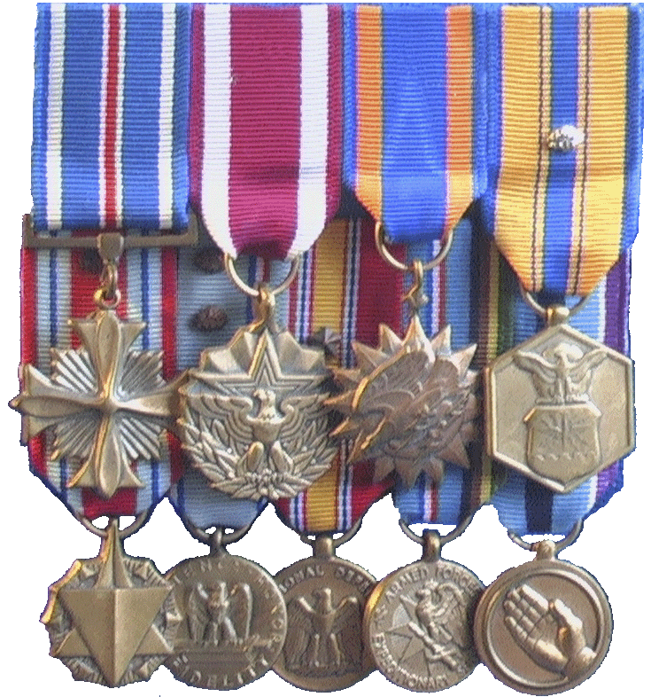 My awarded medals