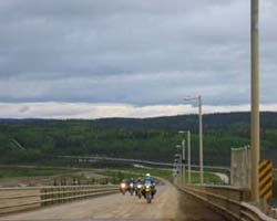 Crossing Yukon River