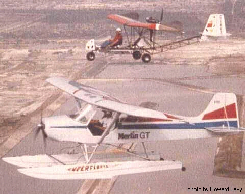 Merlin
GT and E-Z Flyer in Formation