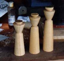 A trio of candlesticks