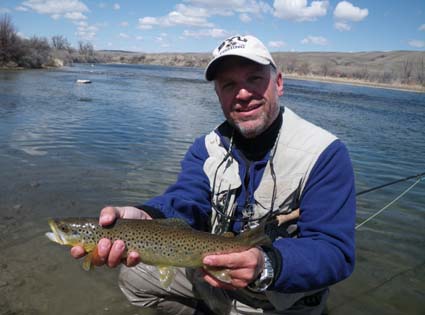 Ben with Brown Trout