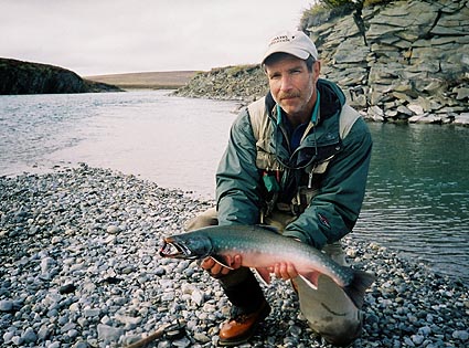 Chris with Char, Ivishak 2003