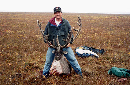 Ben with Caribou