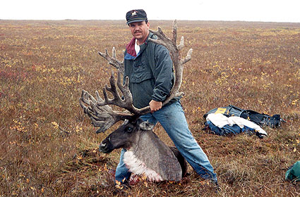 Ben with Caribou