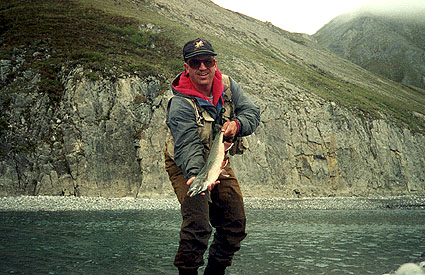 Ben with Arctic Char
