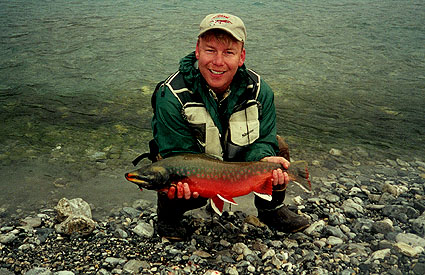 Doug with Arctic Char