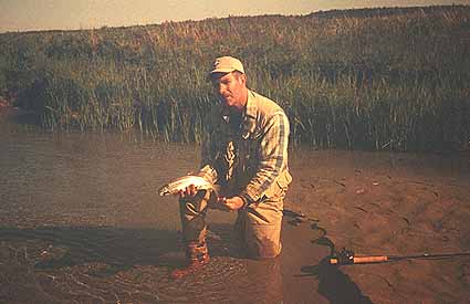 Chris Pettine with Rainbow