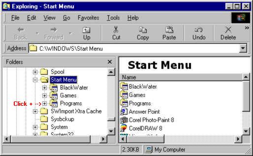 C:\WINDOWS\Start Menu