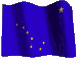 Alaska flag (blue field with Big Dipper)