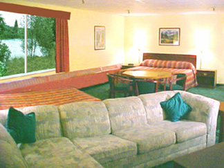Another view of the RiverSide House hotel suites