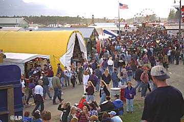 Fair crowd