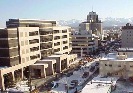 A bird's eye view of Fourth Avenue