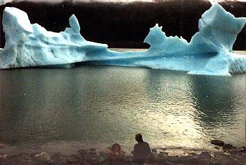 Iceberg in Portage Lake