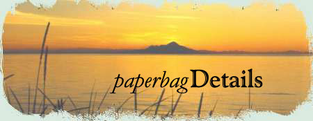 Kachemak sunset, paperbags