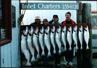 Halibut fishing on the F/V Reflection in Cook Inlet and Kachemak Bay