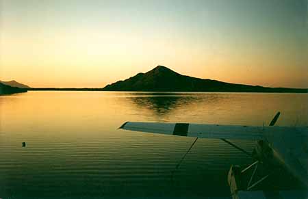 Mt. Lorraine and Cessna 185