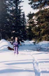 Great powder skiing right out your door