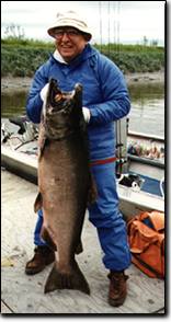 Trophy Alaska King Salmon Fishing with Hardys Alaskan Adventures
