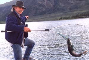 Brooks Range Adventures: fishing at Chandalar Lake