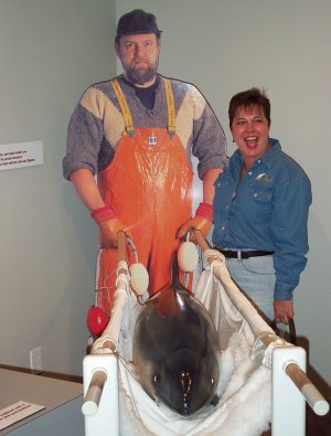 Bonnie Kenk and Friend (photo by Garry Wallan)