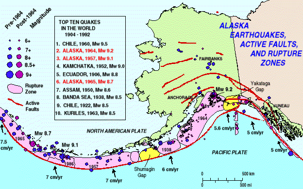 Seismic AK Map