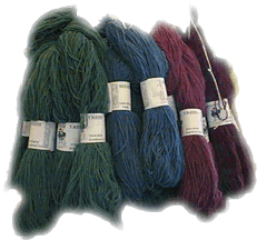 Hand-dyed yarn