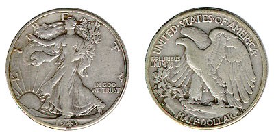 1943d half dollar
