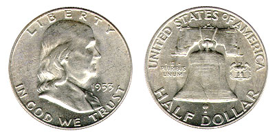 1953d Half Dollar