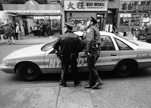 New York City Cops - Chinatown, NYC - 1996