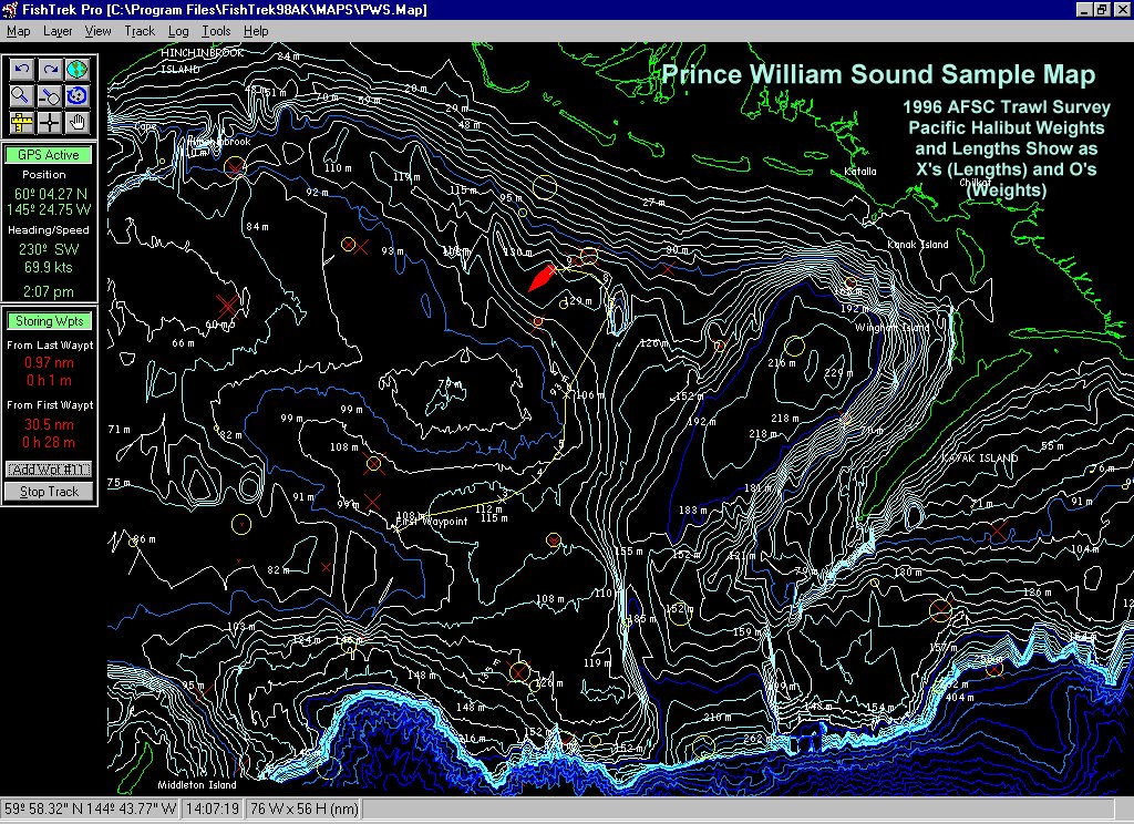 Prince William Sound Nautical Chart