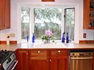 Granite Sink & Bay Window