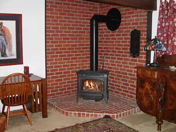 Family Room & Stove