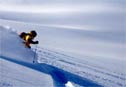 jerry zeek skiing in pow