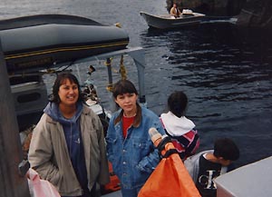 Anchoring Boat