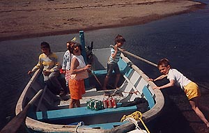 Kids in a Skiff