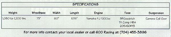 Spec Sheet