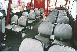 Red Dolphin interior