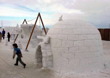 Igloo at Fur Rendezvous