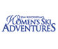 women's ski adventures logo