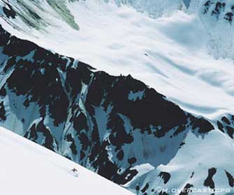 skier during kings & corn summer adventure trip