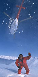 heli leaving lz